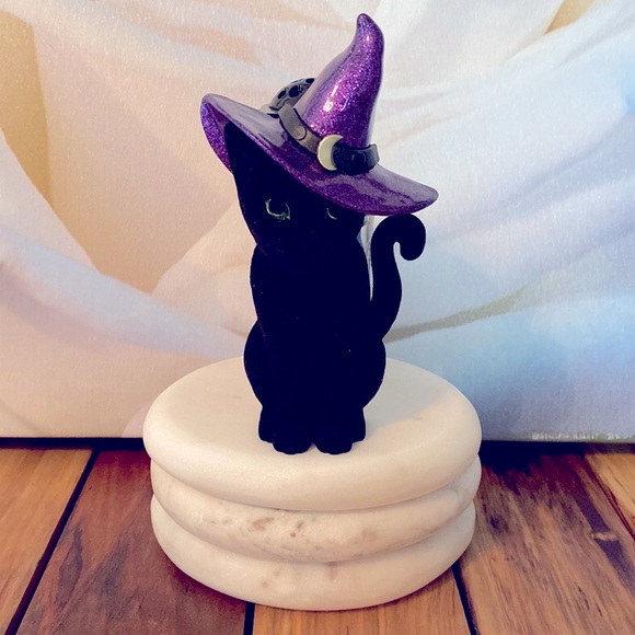Bath & Body Works Accents Bath Body Works Black Velvet Cat